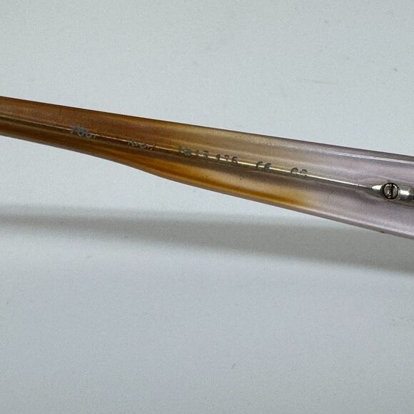 Prodesign Denmark Eyeglasses 7601 c.3932 Dark Purple Rectangular Frame H14260 - Picture 6 of 8